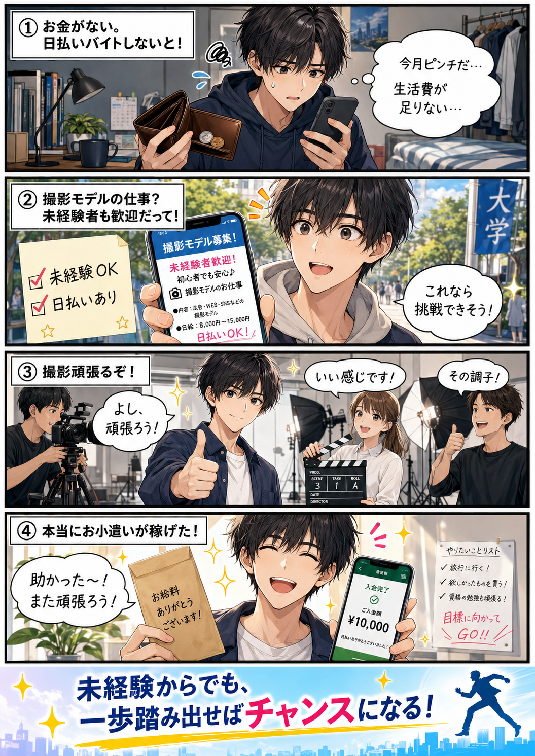 募集イメージ漫画①